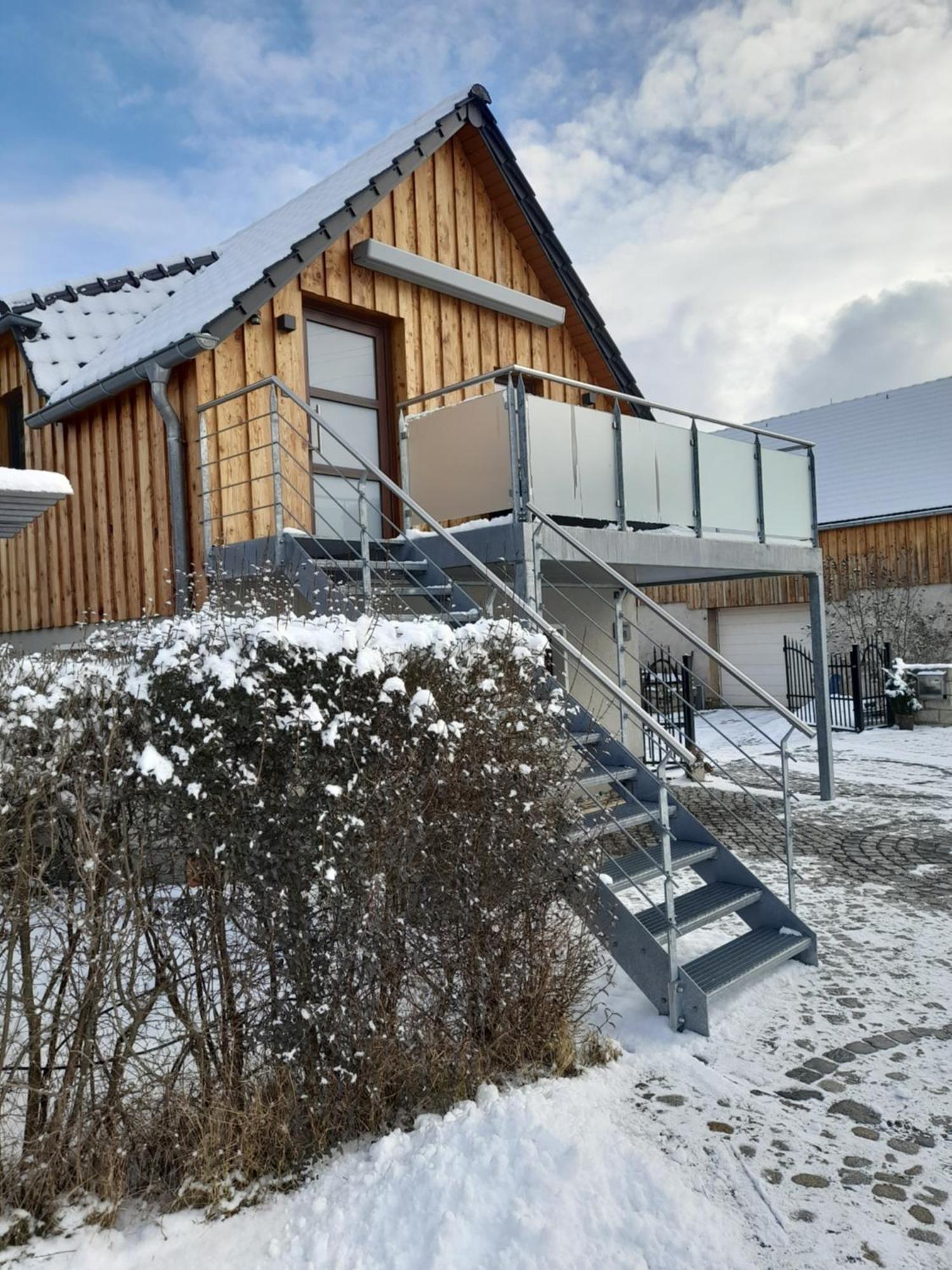 Ferienwohnung Am Kalten Bach Durrrohrsdorf Zewnętrze zdjęcie